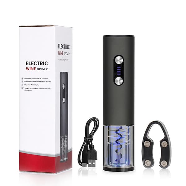 Elektrisk vinåpner med USB-lading