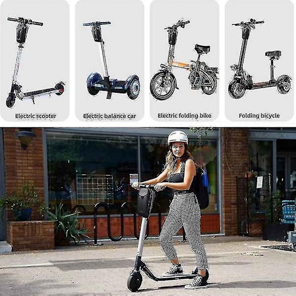 Kompatibel med 2 stk. Elektrisk Scooter Taske Til Xiaomi Scooter Front Taske Bicyc