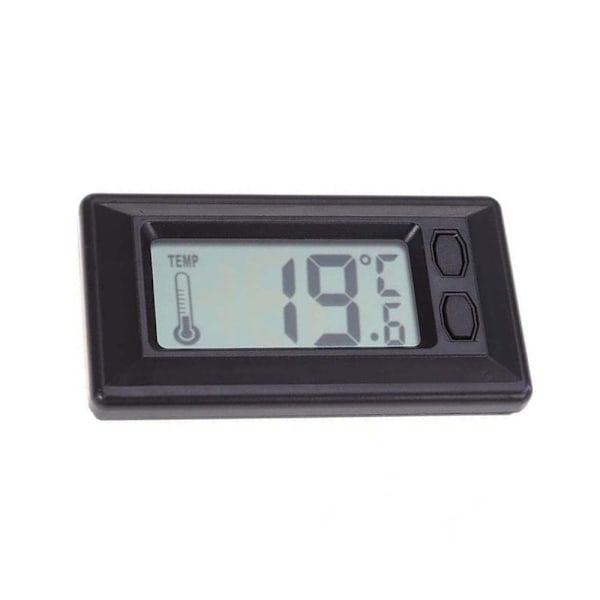 Mini Digital Biltermometer Sort