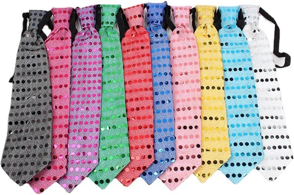 10 stk/sett LED-slips Lysende slips Glødende slips Blinkende slips Forhåndsknyttet