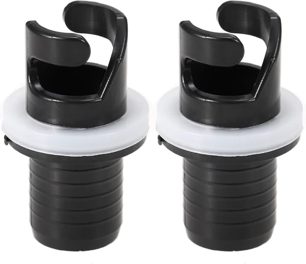 Kanoluftventil adapter, 2-delt oppblåsbar kanoluftventil kobling, infl