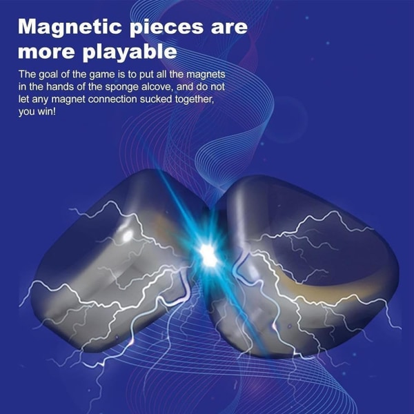 Magneettinen shakkilautapeli - 2024 Uusi magneettilautapeli, hauska pöytämagneetti