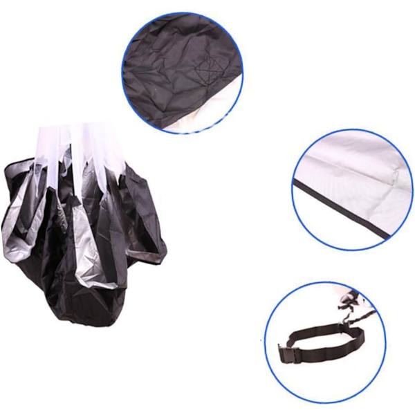 1 stk. fallskjerm Athletic Parachute Running Treningsstyrke Trenings-U