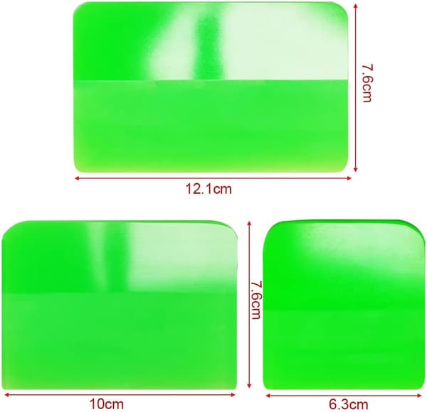 3 i 1 TPU Squeegee Materiale, PPF Squeegee, Bil Anti-Scratch Gummiskraber