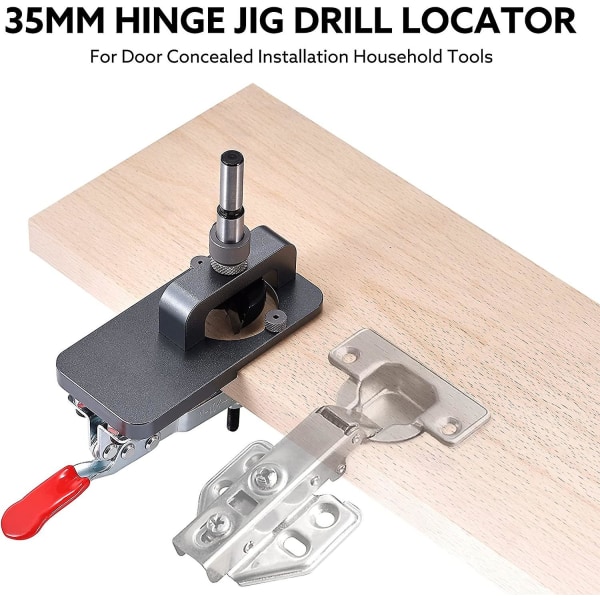Hengsel Jig 35mm Hullåpner, Skap Hengsel Jig Boring Hullstempel Nøyaktig