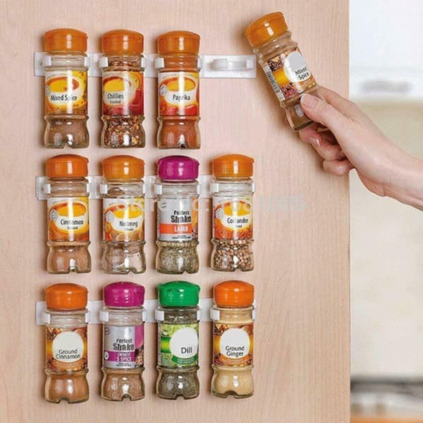 Kryddställ 20Spice Gripper- Kryddställ Listor Skåpsdörr -