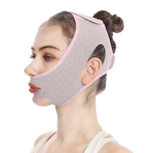 Womens Reusable V Lift Facial Contours Face Band Line Mask Facial Slim