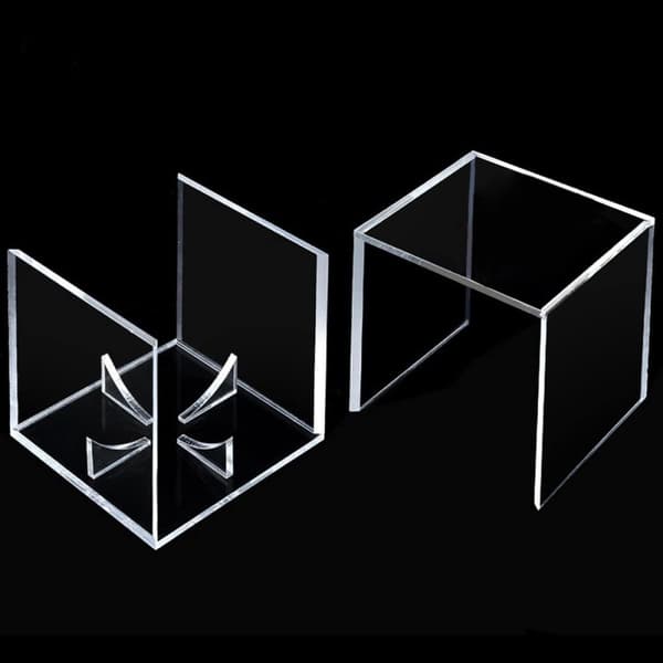 Akryl Baseball Display Stativ for 8 x 8 x 8 cm Boks