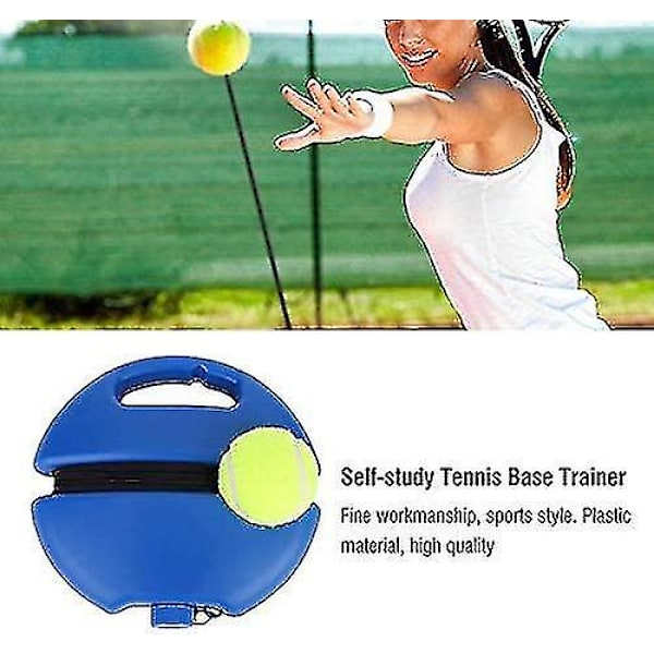 Tennisbold tilbage træner, selvstudie tennis base træner baseboard rebound
