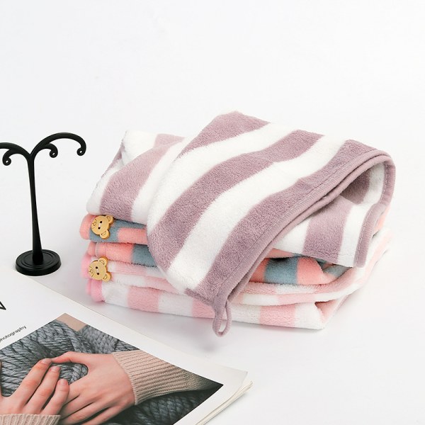3-pak spændehårsturbaner, superabsorberende tissue-wraps