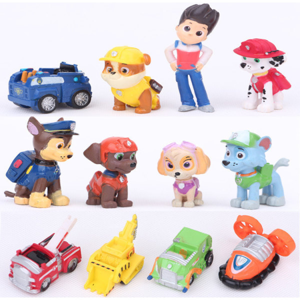 Säsong 1 Paw Patrol 12-delad docka