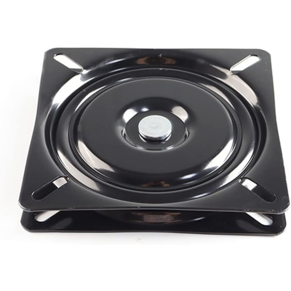15cm Svingbrett Kraftig Firkantet Svingplate - Stålkulelager - 360° Roterende Baseplate for Barkrakk, Stol, TV-bord, Bar, Svingbart Båtsete