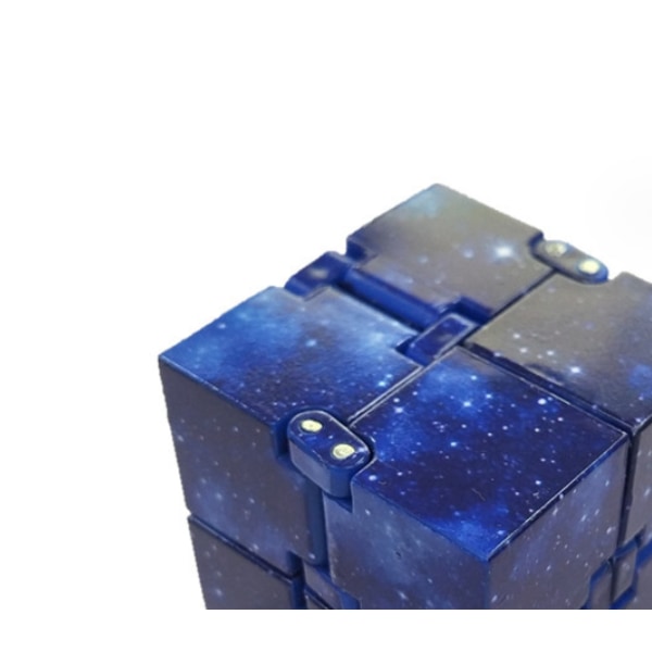 Infinity Cube - Sky - Eternity Cube - Fidget Toy Sininen