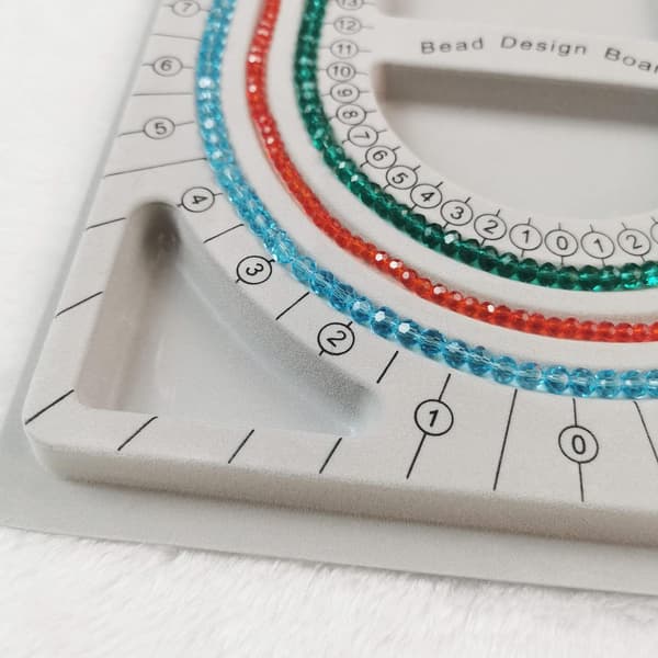 2-pack Bead Design Board Armband Design Board Flockad Bead Board Neck