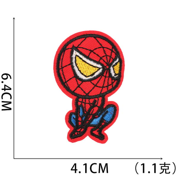 20 Dinosaur Spider-Man broderte lapper