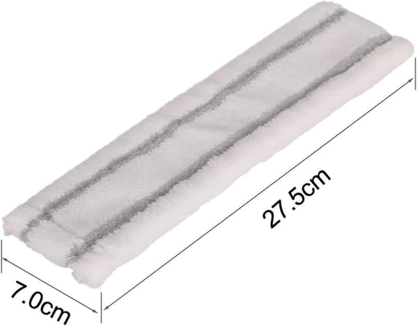 2-pack mikrofiberdukar kompatibla med Kärcher WV1 fönsterputsarrobot
