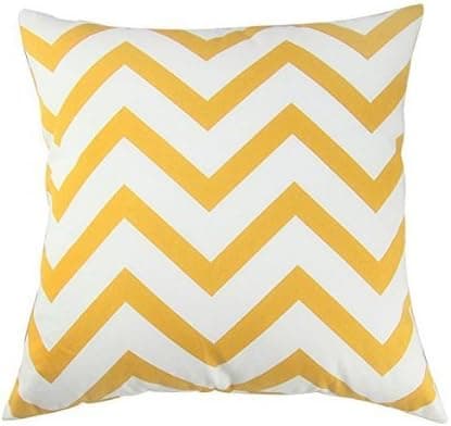 Sillbenskuddfodral, Zigzag polyester örngott, sofföverdrag med Hid