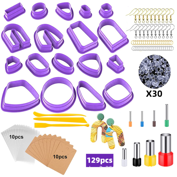 Polymer Clay Cutters,  Clay Earing Cutters for Polymer Clay Jewelry Ma