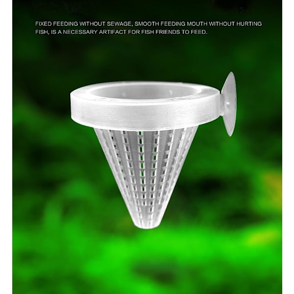 5-pack röd akvariematare blodmaskar dispenser tratt