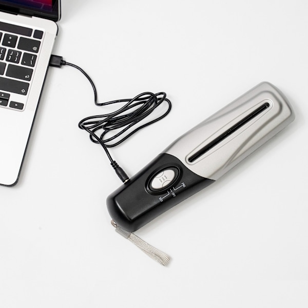 Minipappersstrimlare, liten USB-elektrisk bärbar strimlare handstrimlare