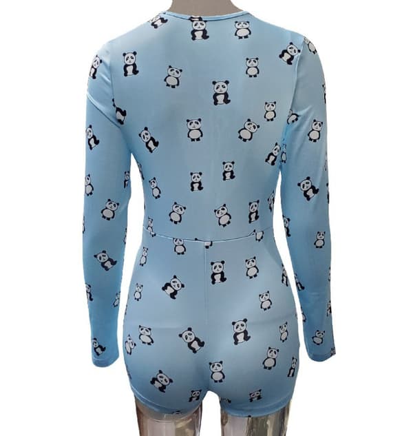 Kvinde Shorts One Piece Pyjamas Rompers Onesies Kvinder