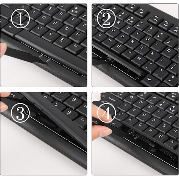 Keycap Fjernelsesværktøj Sæt - Keyboard Aftrækker - Switch Fjernelsesværktøj med Keycaps - Pincet - Rengøringsbørste til Mekanisk Keyboard