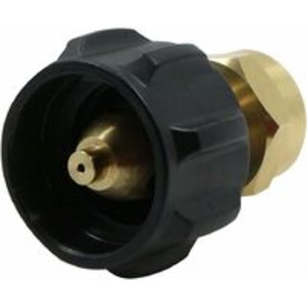 Camping Gasflaskadapter Gasadapter Konverteringshuvud Adapter Munstycksanslutning Gasspisventil Propanbehållare Adapter för att Skruva på Gaspatron