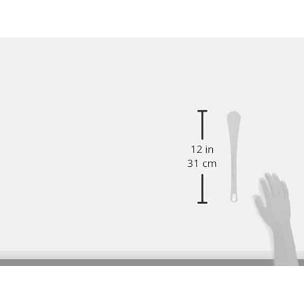 Vit polyglasspatel - Längd 30 cm -