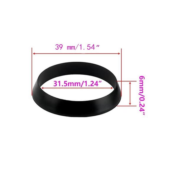 Diskho Avloppsrör Plugg Tätning 32mm Avloppspackning Avlopps Tätning Ring Gummi Bricka, 6st