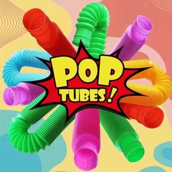 Pop Tube 20-pack | Fantasifull lek och inspirerande kreativt lärande |