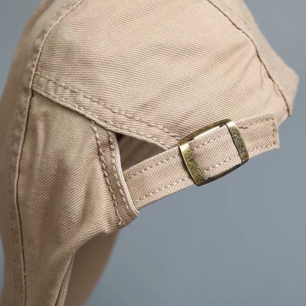 Gammel Mands Hat-Beret Beige