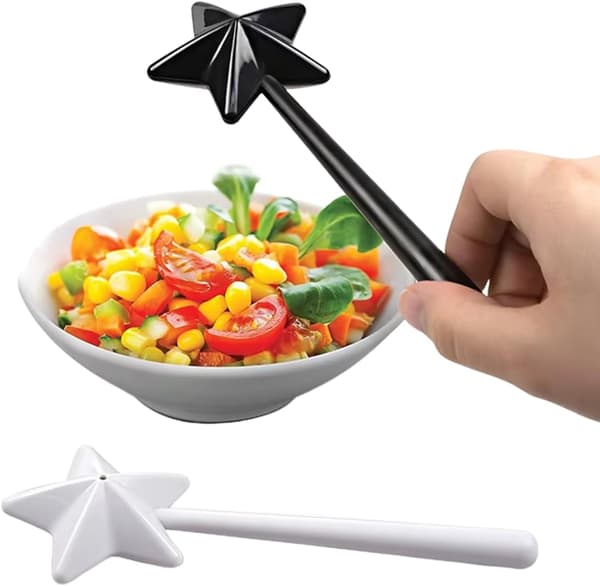 2st Shakers Creative Long Hand Plast Magical Wands Shape Kryddor