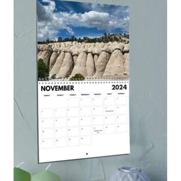 2 st 2024 Kalender, Rolig Väggkonst Gag Humor Present Prank Rolig Kalender