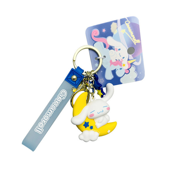 Cinnamon Anime Key Chain Key Ring Bag Hänge Nyckelring Julklapp