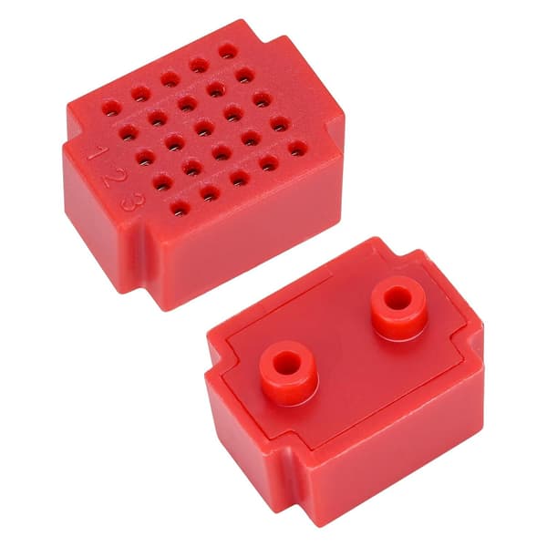 7-pakning med 25-punkts mini loddefrie koblingsbrett for krets-prototyping