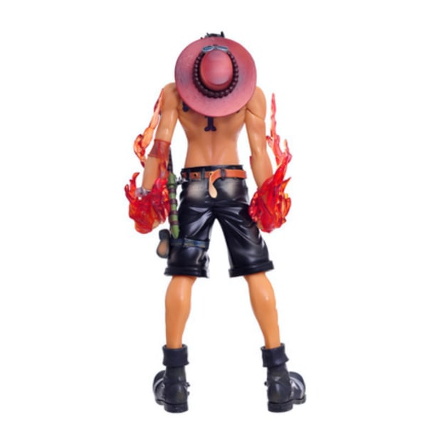 Burning Fist Ace One Piece Anime Action Figur Toy Model 26cm