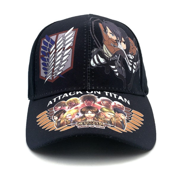 Attack On Titan cap Bekväm Snapback justerbar sporthatt