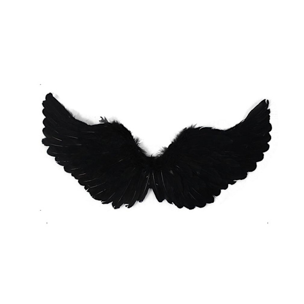 Cosplay Angle Wing Feathers Devil Fairy Fancy Halloween kostym Assessories Carnival Dress Up för barn