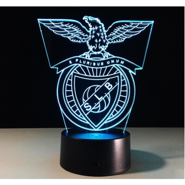 Benfica USB 3D Anime Night Light Atmosphere LED Bordslampa