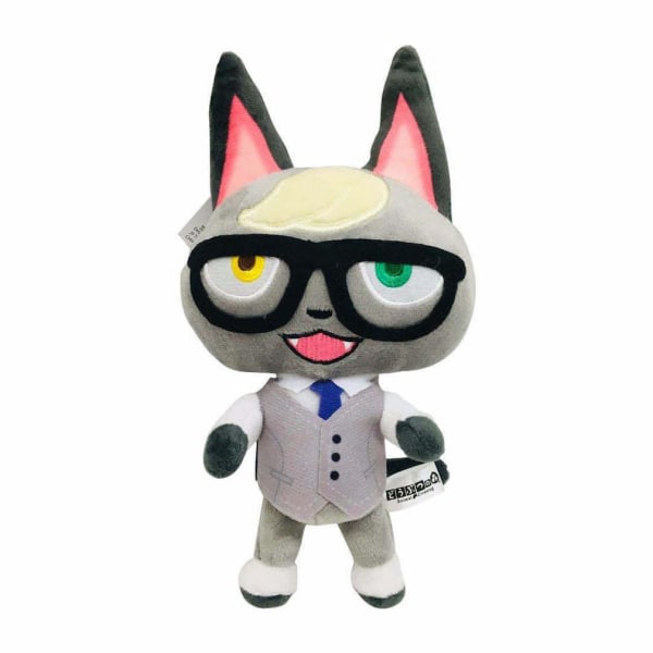 Animal Crossing Cat Plyschleksak Söt mjuk docka fylld figur för barn