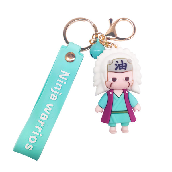 Jiraiya Anime Nyckelring Nyckelring Bag Hängande Nyckelring Julklapp