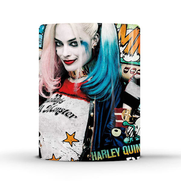 Quinn Clown Color Changing Mugg Keramisk kaffemugg Thermal tekopp Nyhetspresent