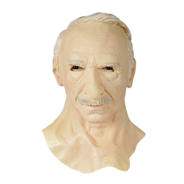 Old Man Mask Huvudbonader Cosplay kostym rekvisita för Halloween Party