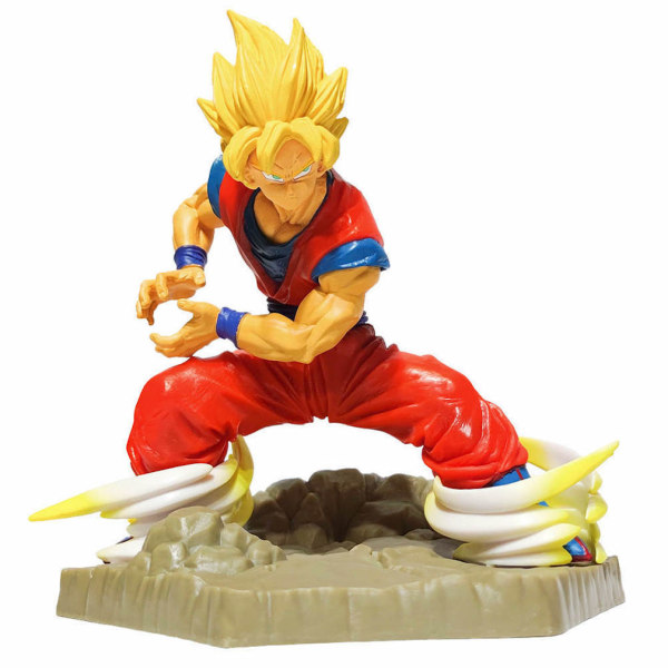 Super Saiyan anime figur Dragon Ball Action figur leksak modell