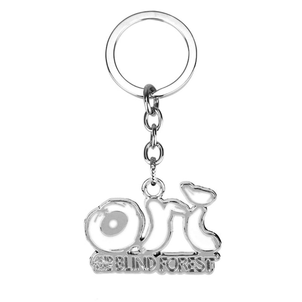 Ori and Blind Forests Anime Key Chain Key Ring Bag Pendant Keyring Christmas Gift