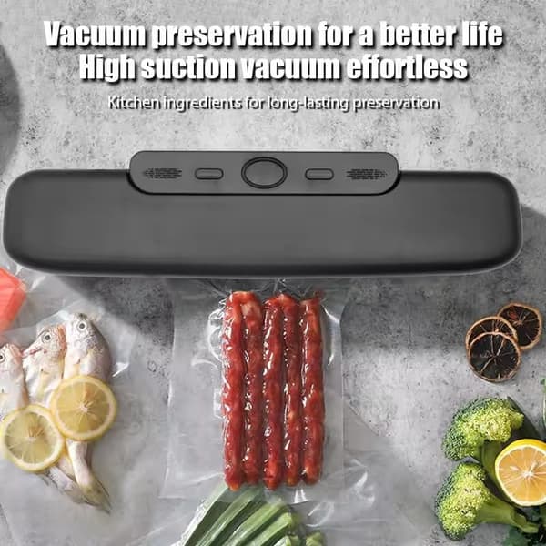 Automatisk vakuumförpackare, 60 kPa matförseglare med digital display