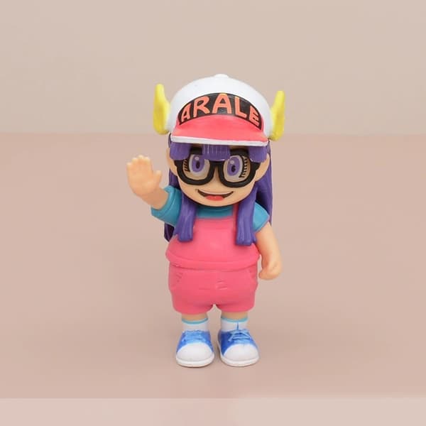 6 st Dr Slump Arale Norimaki PVC Chibi-figurset 9 cm