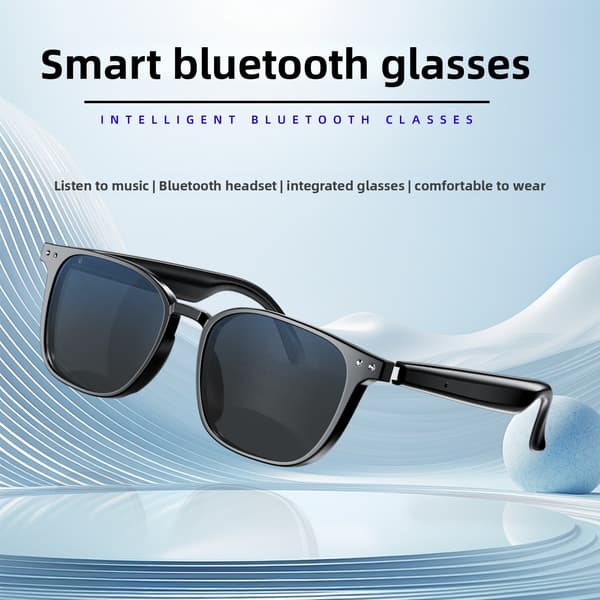 AI Smarte Bluetooth-briller med sanntids oversettelse og multifunksjonskamera