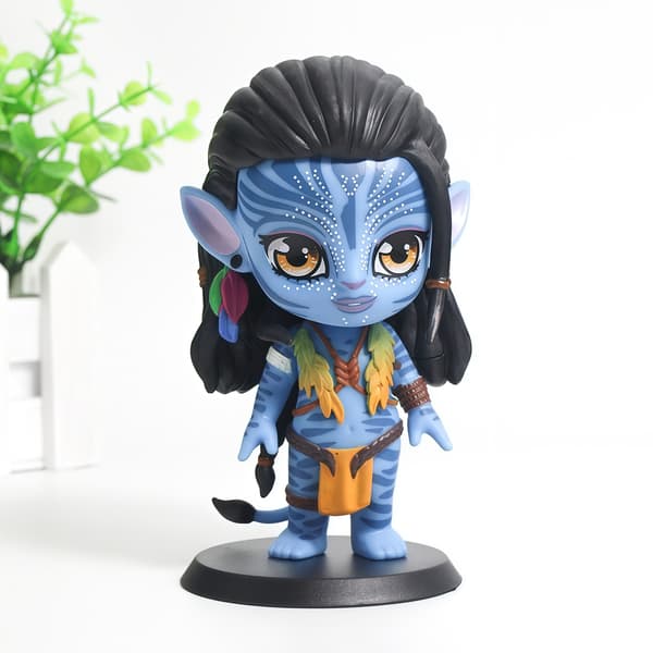 2 st Avatars Fire and Ash Jake Sully & Neytiri 11 cm PVC samlarfigurer