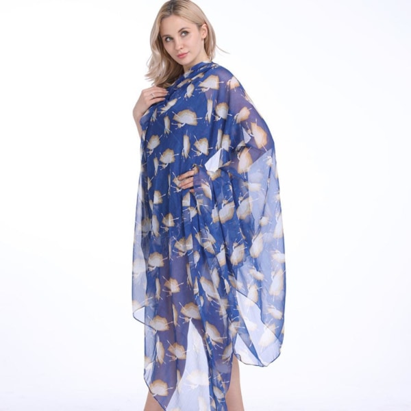 Beach Cover up Silky Large Scarf Summer Outdoor Shawl Wrap for Lady